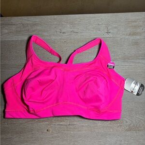 Champion Pink Racerback/adjustable Strap Sports Bra
